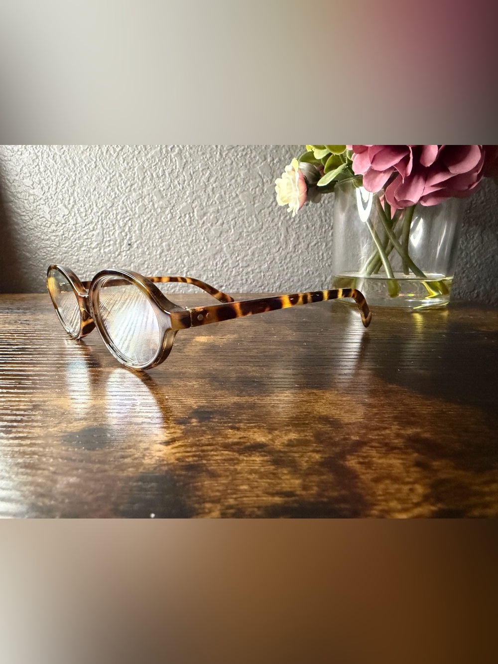 Target Blue Light Tortoiseshell Round Women’s Glasses - Brown and Black
